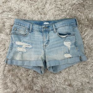Old Navy boyfriend denim shorts